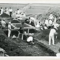 ｐ84　松原遺跡の発掘調査