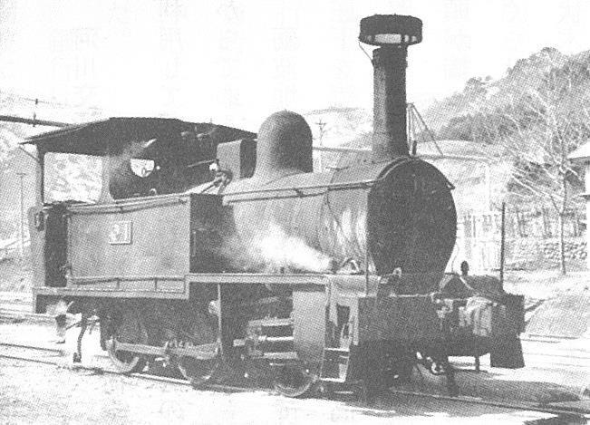 中越鉄道時代の機関車